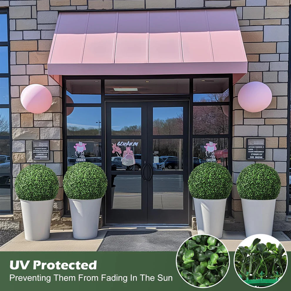 1 Plastic + Wire Hanging Ball