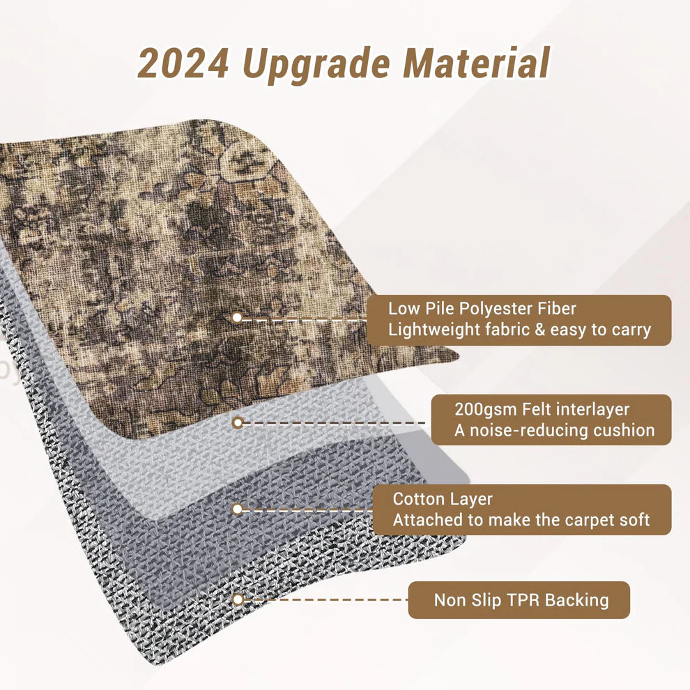 1150GSM Polyester Pearl Velvet Carpet – Persian Moon Shadow