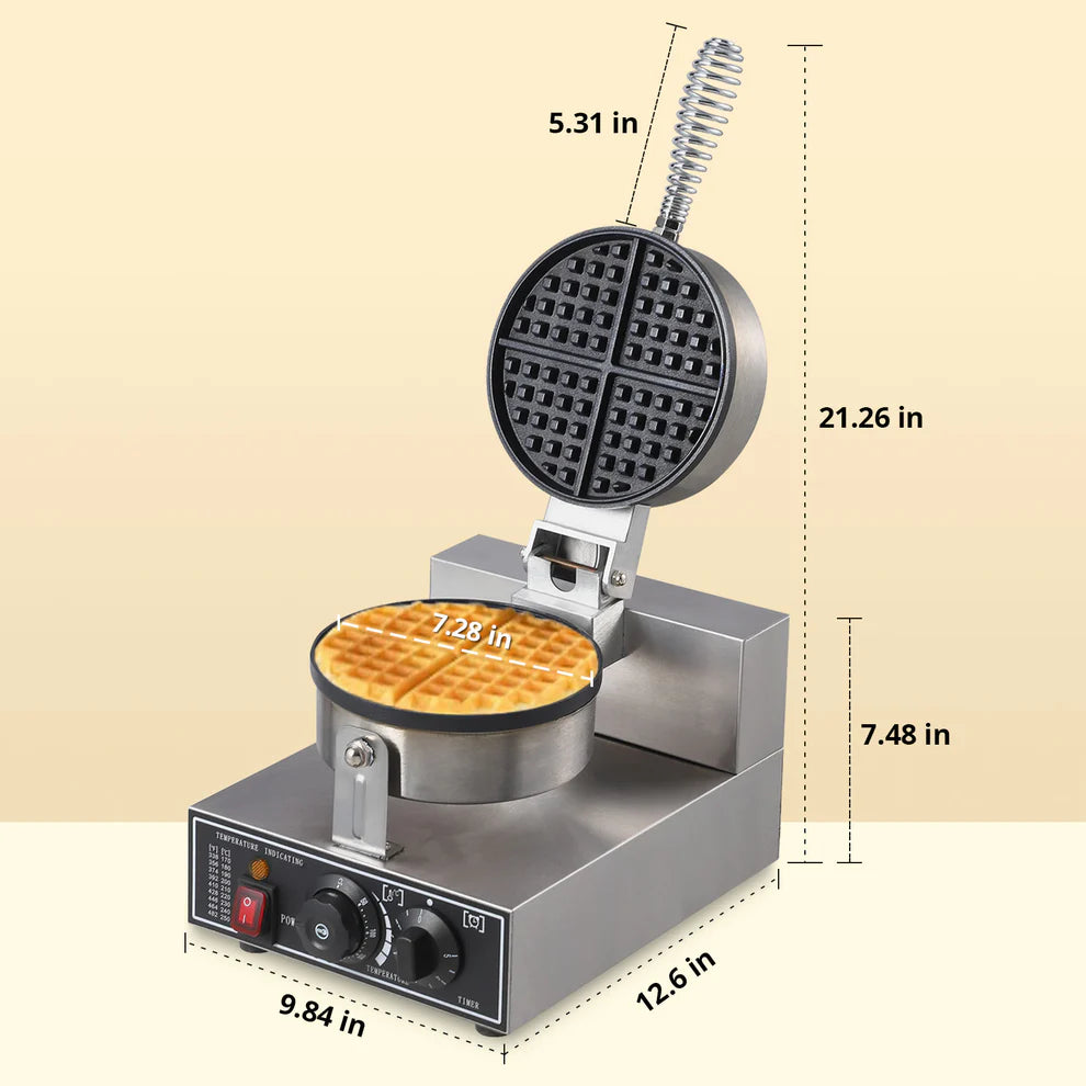 1 201 Stainless Steel Waffle Oven