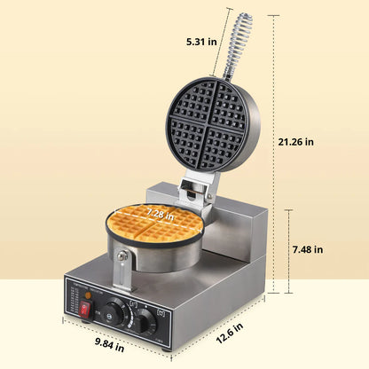 1 201 Stainless Steel Waffle Oven