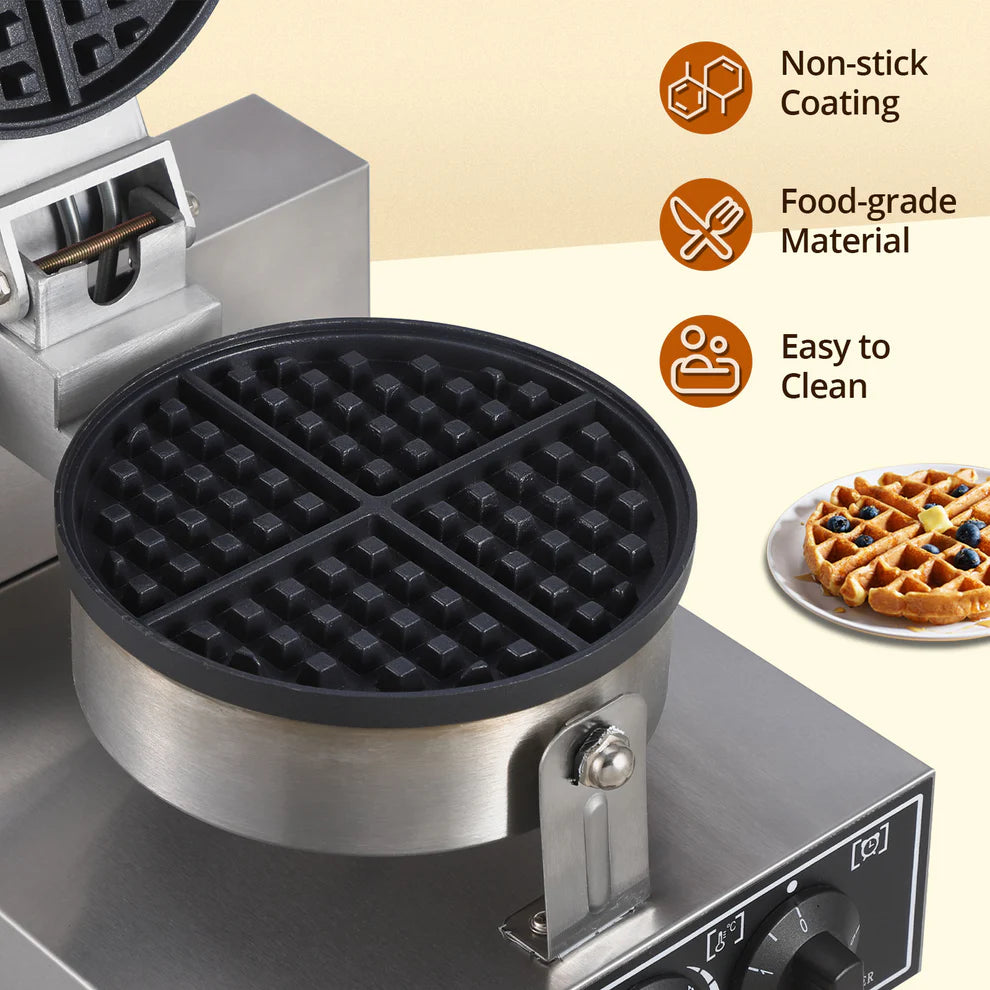 1 201 Stainless Steel Waffle Oven