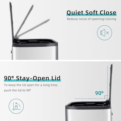 Stainless Steel I618 Trash Can – Sanding & Seal Oil Finish