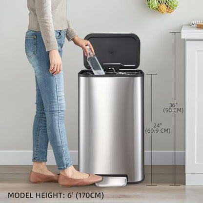Stainless Steel I618 Trash Can – Sanding & Seal Oil Finish