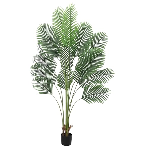 1 Plastic + Iron Wire Palm Branches