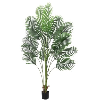 1 Plastic + Iron Wire Palm Branches