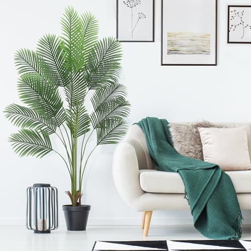 1 Plastic + Iron Wire Palm Branches