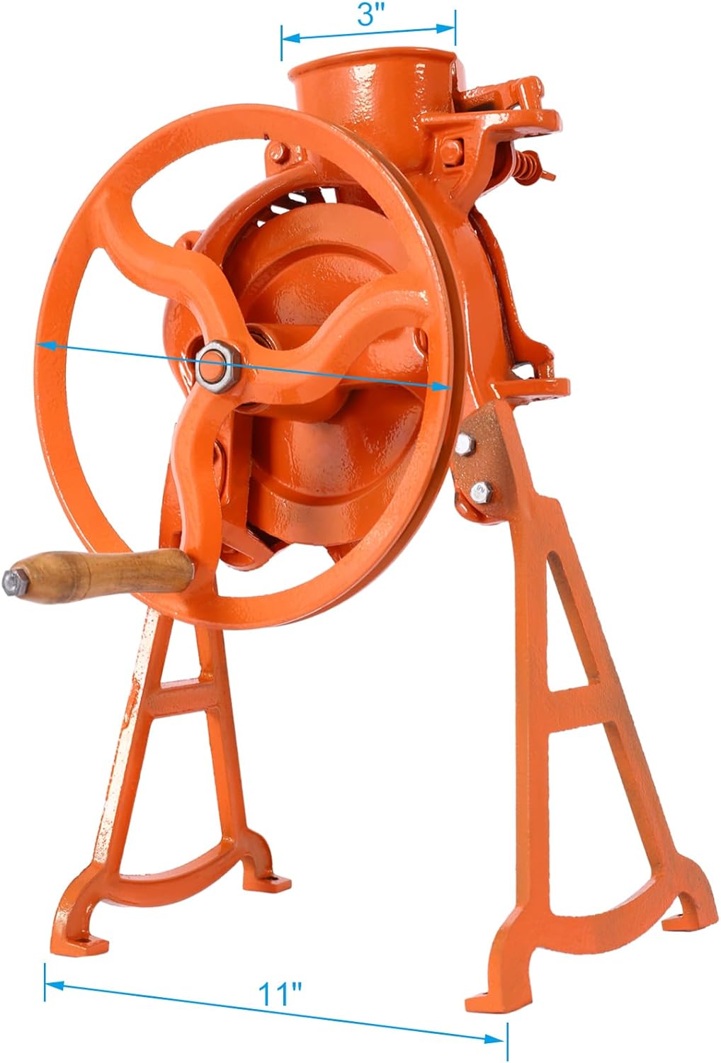 Manual Corn Sheller – 40–60kg/hr, Adjustable, Heavy-Duty Labor-Saving Tool