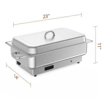 2-Piece Electric Dining Stove Set – With Flat Cover