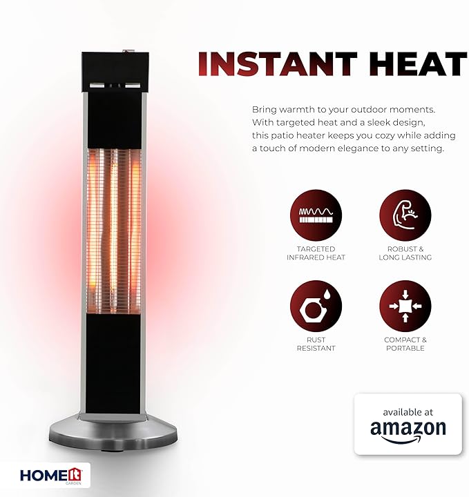 0 Aluminum Vertical Outdoor Heater