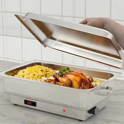 2-Piece Electric Dining Stove Set – With Flat Cover