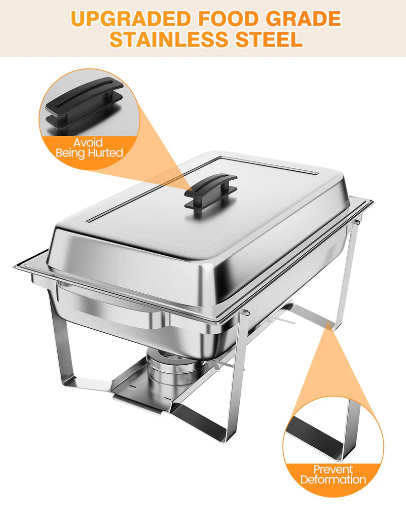 Alcohol Dining Stove: 9L Simple Width Stainless Steel Easy To Disassemble