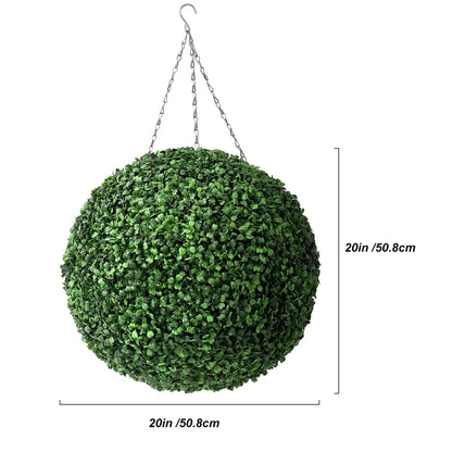 1 Plastic + Wire Hanging Ball