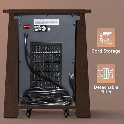 1 Wooden Box Quartz Heater (8 Quartz Tubes)