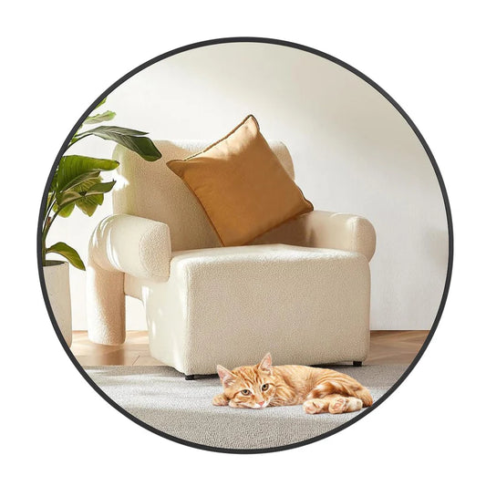 Eco-Friendly Aluminum Alloy Wall Mirror – Durable, Easy Hang