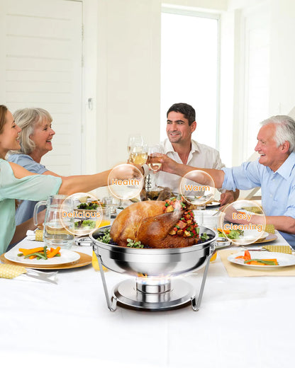 Alcohol Dining Stove: 5L Simple Style Stainless Steel Easy To Disassemble