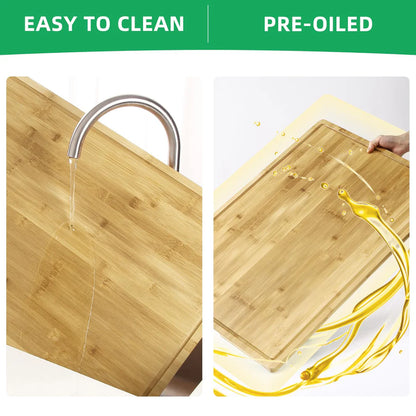 1 Carbonized Bamboo Cutting Board