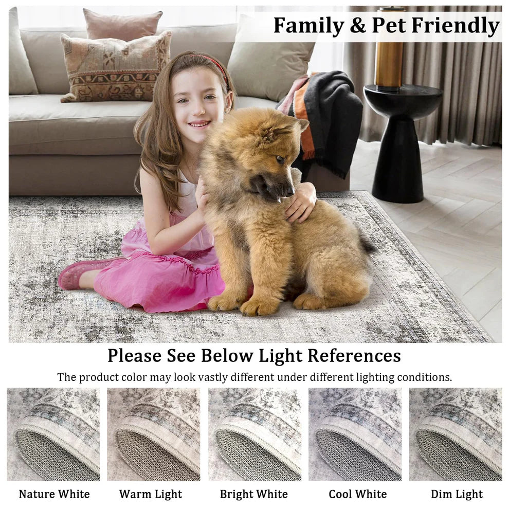 1150GSM Polyester Pearl Velvet Carpet – Persian Cymbidium