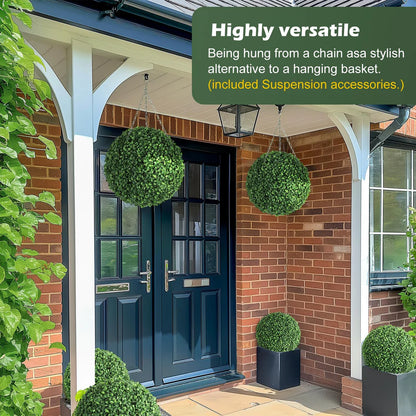 1 Plastic + Wire Hanging Ball