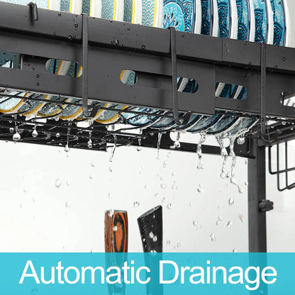 Stainless Steel 201 Sink G-Type Drain Rack – Telescopic 65–85cm