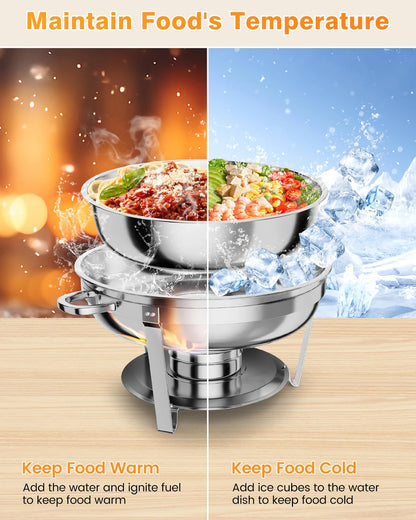Alcohol Dining Stove: 5L Simple Style Stainless Steel Easy To Disassemble