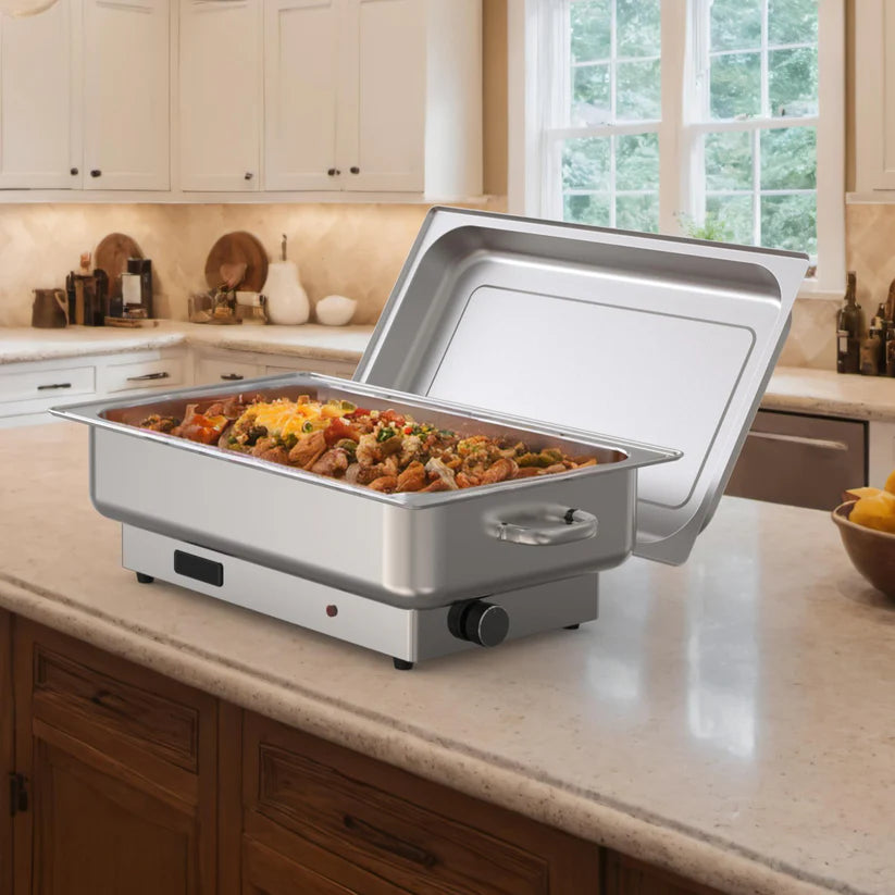 2-Piece Electric Dining Stove Set – With Flat Cover