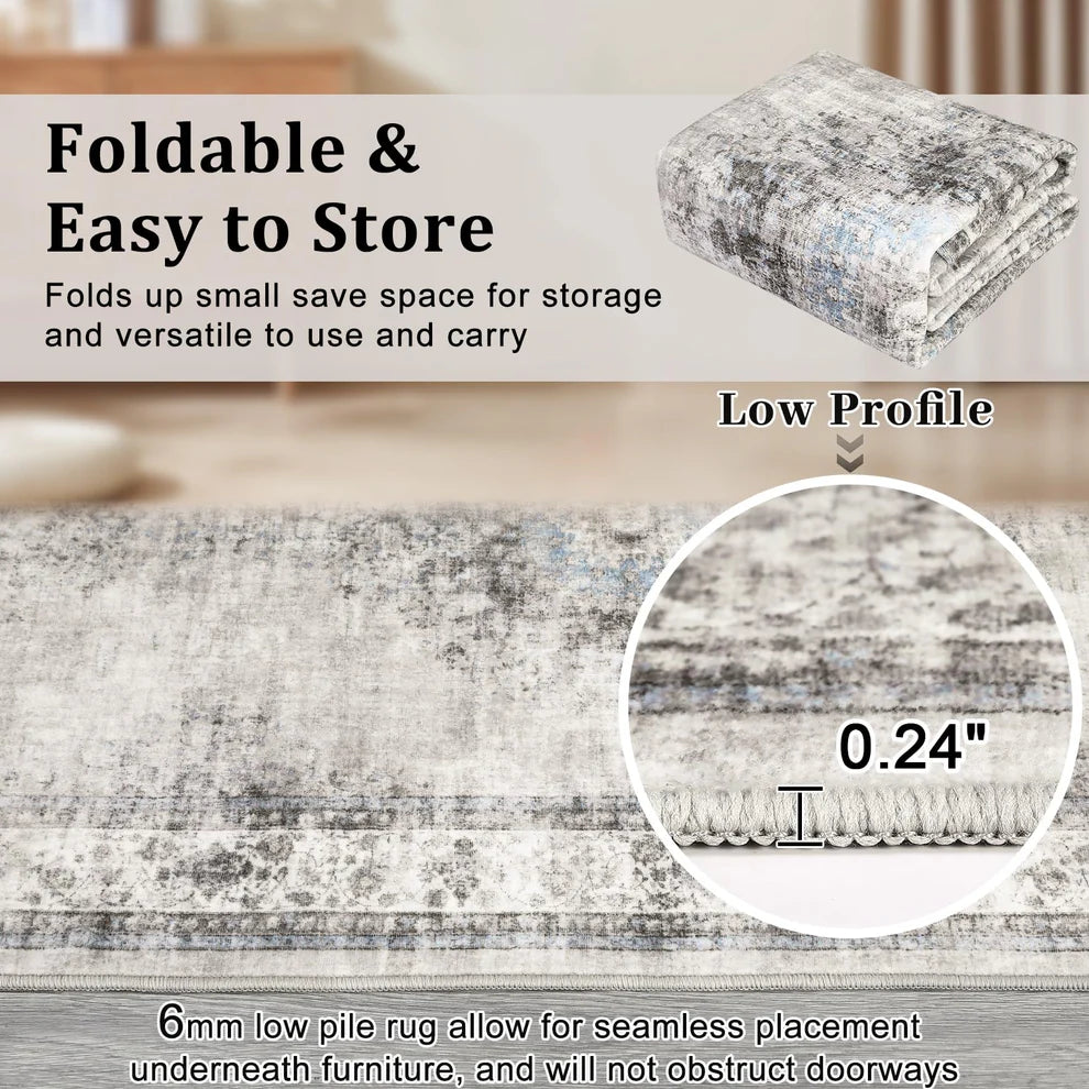 1150GSM Polyester Pearl Velvet Carpet – Persian Cymbidium