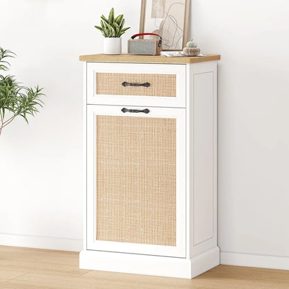 MDF Rattan Waste Cabinet – 1 Set