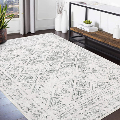 Cashmere-Feel Polyester Carpet – 1200Gsm, Foldable, Bohemian Capricorn”