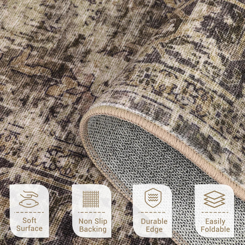 1150GSM Polyester Pearl Velvet Carpet – Persian Moon Shadow