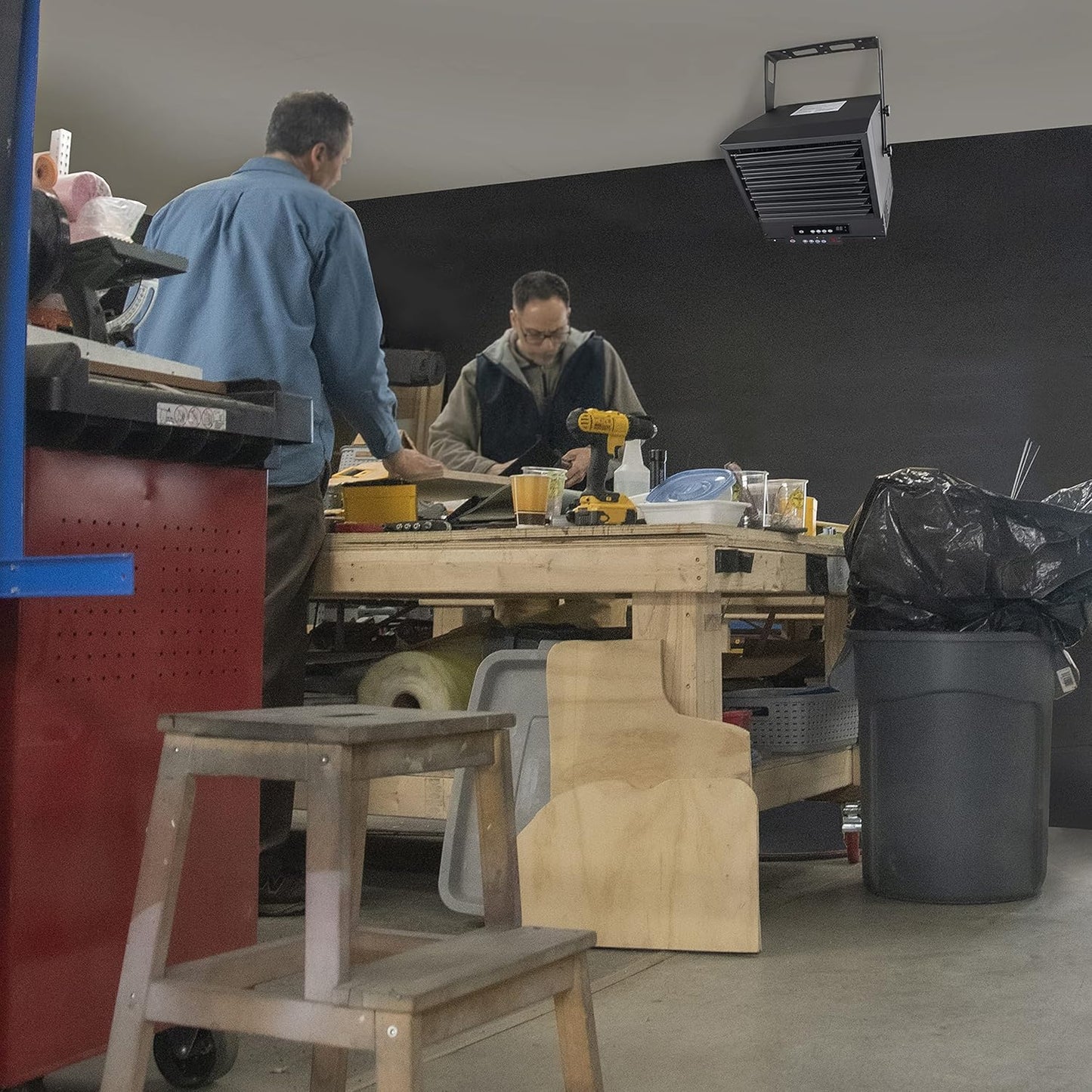 1 Metal Garage Heater