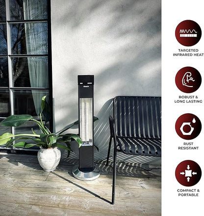 0 Aluminum Vertical Outdoor Heater