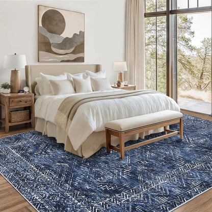 Fine Yarn Cashmere Polyester Carpet – 1180Gsm, Foldable, Modern Diamond Heart