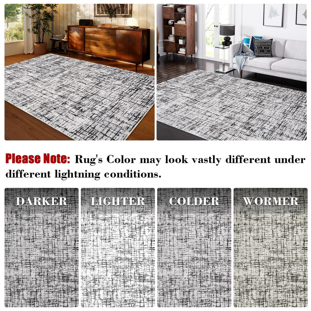 Pearl Velvet Polyester Carpet – 350Gsm, Foldable, Abstract Qianmo