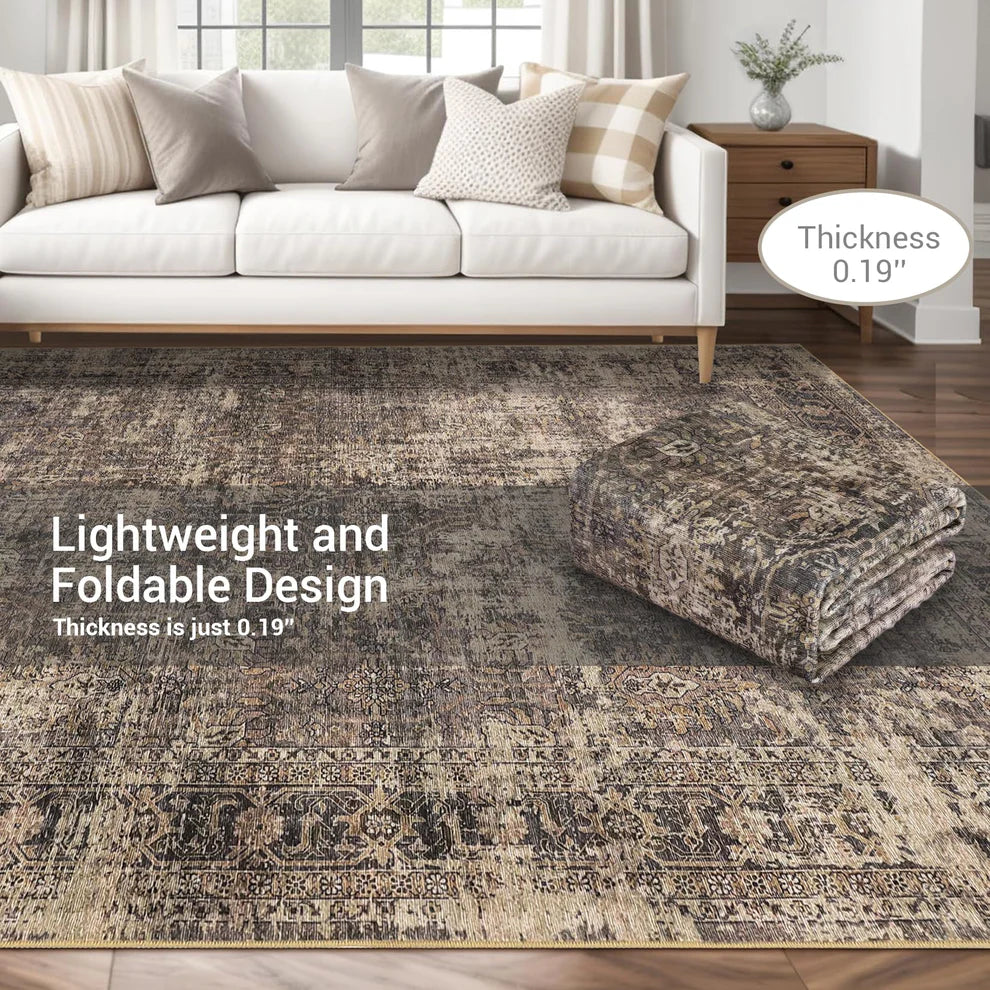 1150GSM Polyester Pearl Velvet Carpet – Persian Moon Shadow