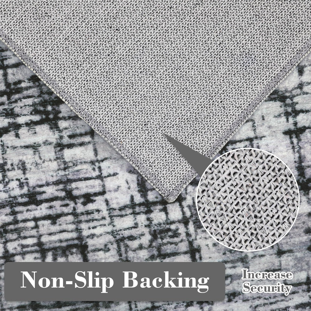 Pearl Velvet Polyester Carpet – 350Gsm, Foldable, Abstract Qianmo