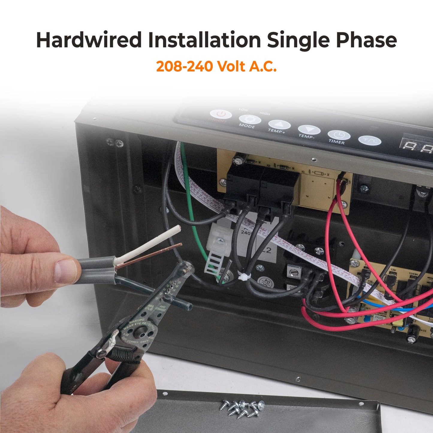 1 Metal Garage Heater 7500W