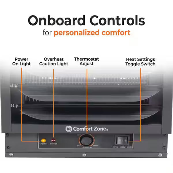 1 Metal Garage Heater