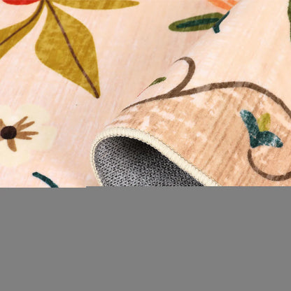 1150GSM Polyester Pearl Velvet Printed Carpet – XXS Modern Flowering