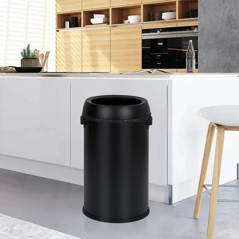 65L Commercial Trash Can – PP & ABS, 410/430 Sanding Finish, No Liner